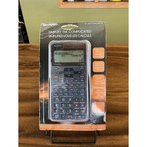 Sharp ELW516XGBSL Scientific Calculator WriteView 640 Functions 4 Lines